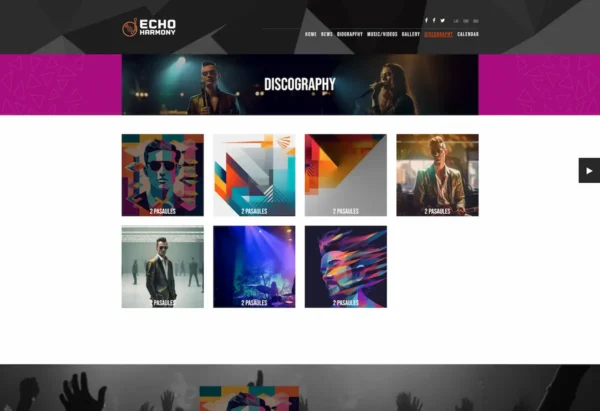 Music html discography 1